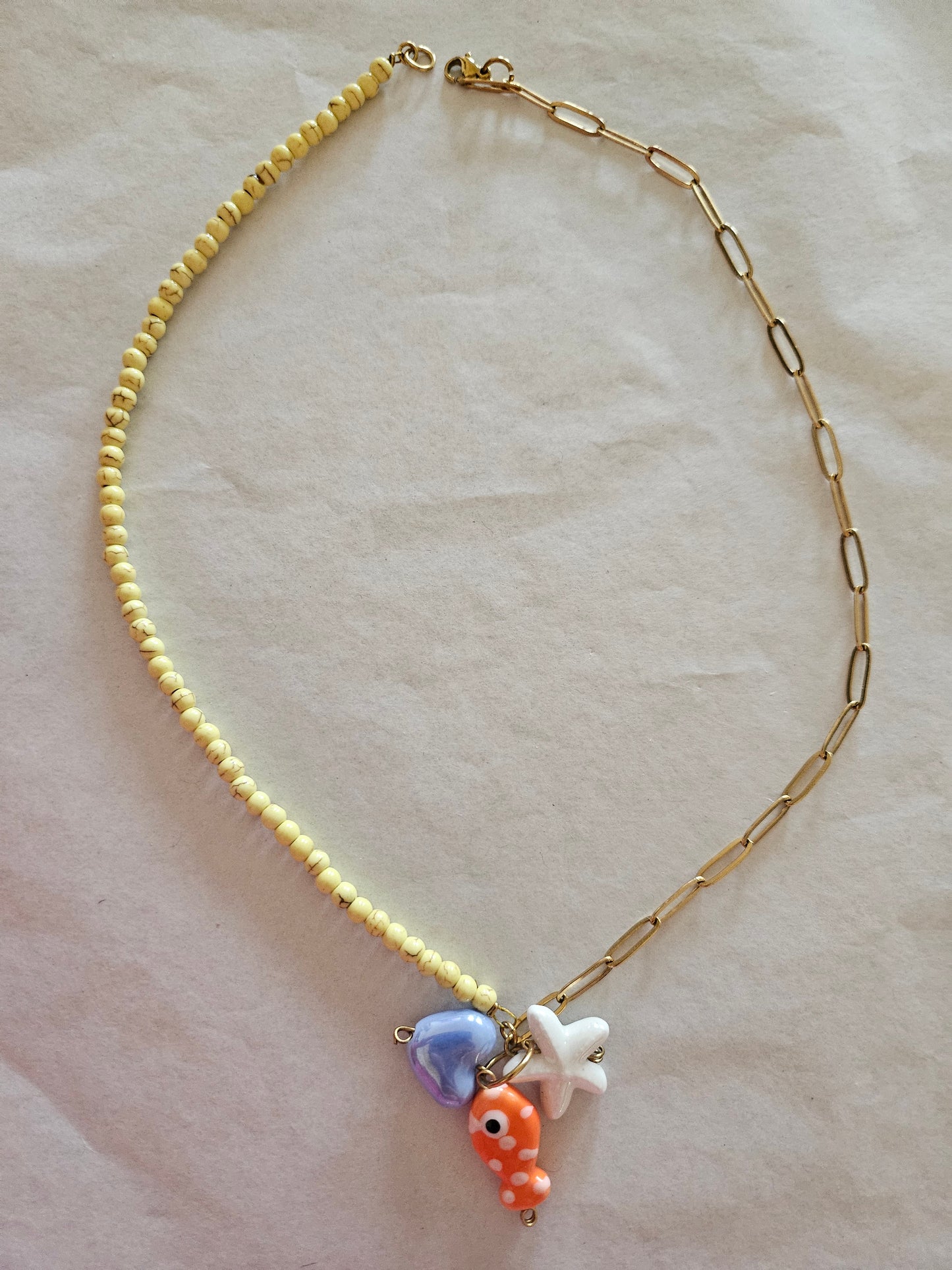 Handmade Sunshine Necklace