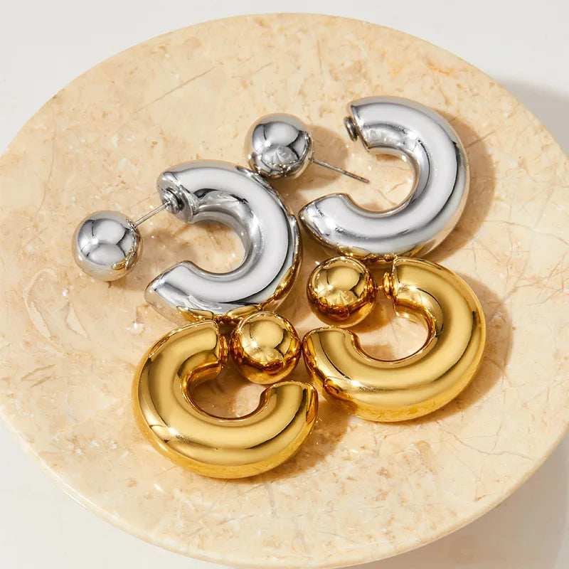 Aurelia Steel Hoops