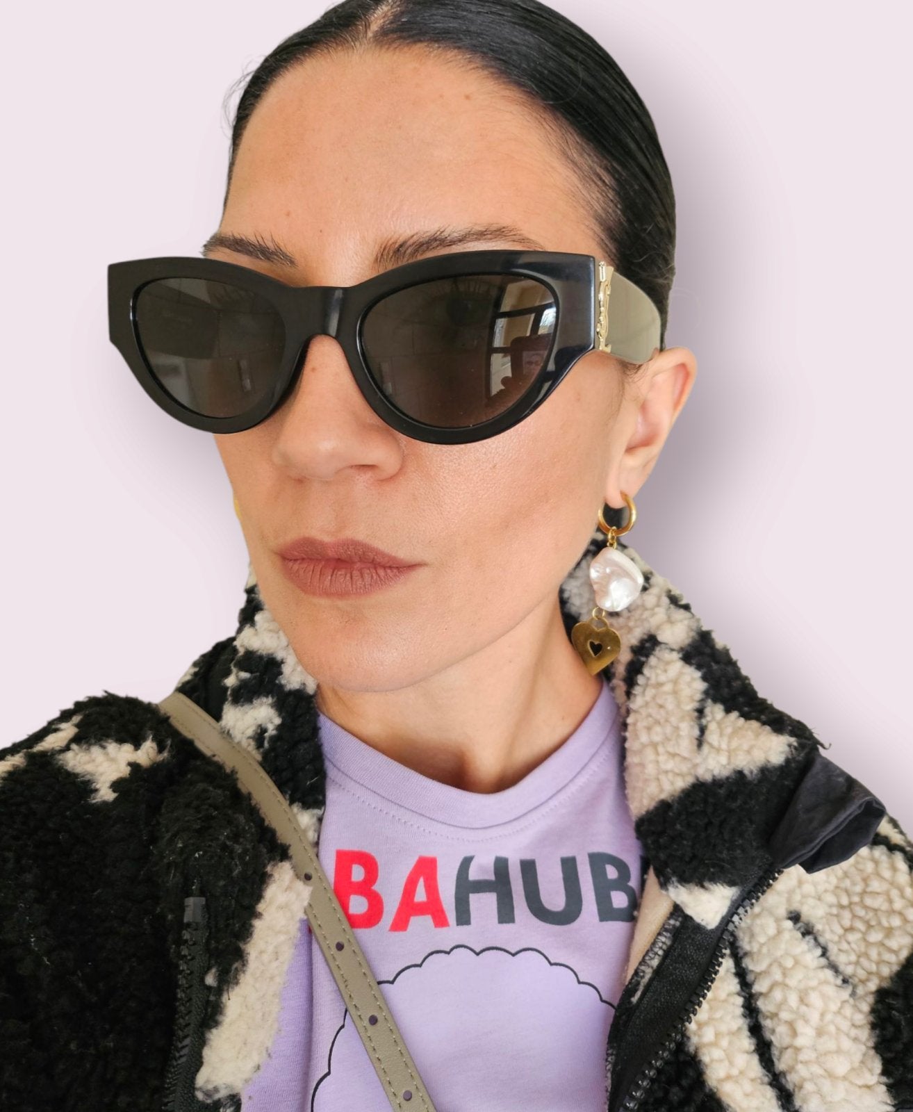 Καρδιές – Σκουλαρίκια με Φίλντισι & Ανοξείδωτο Ατσάλι