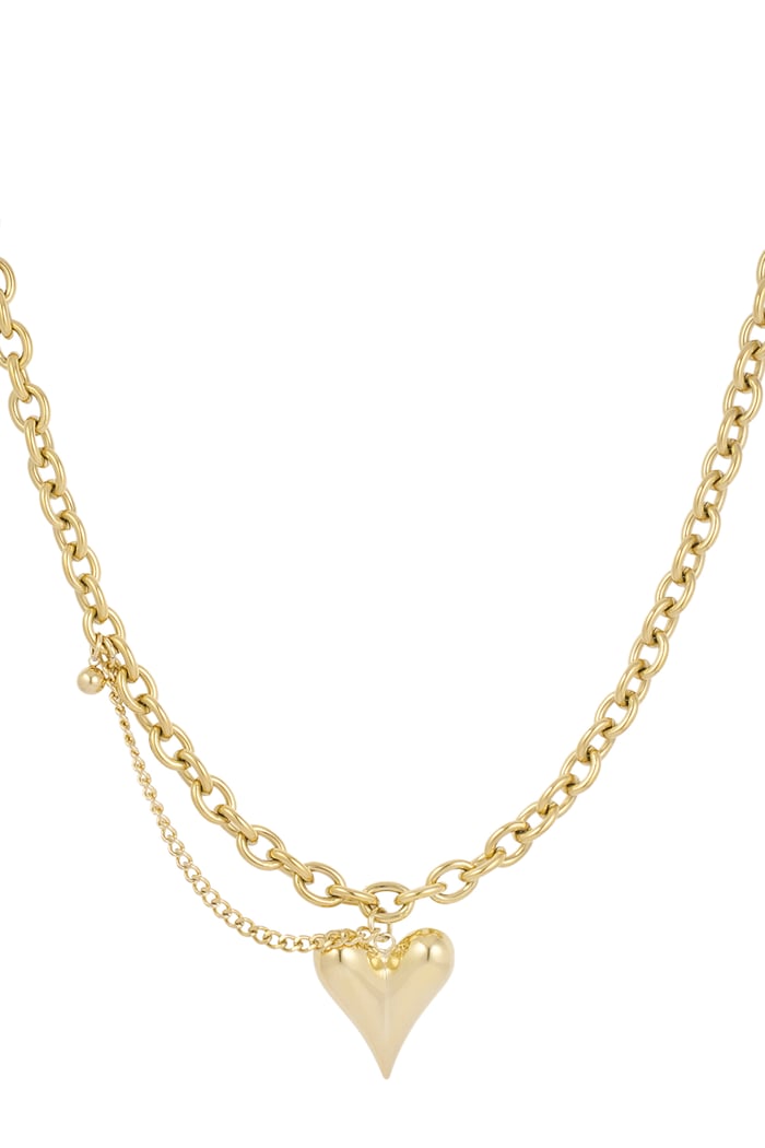 Love Gold Necklace 45cm
