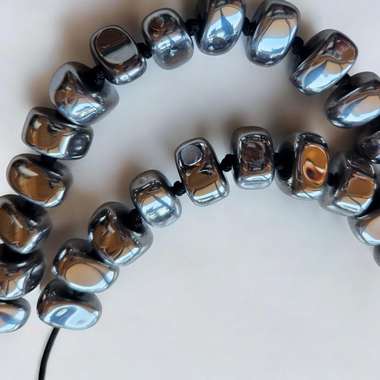 Rock Large Hematite Necklace