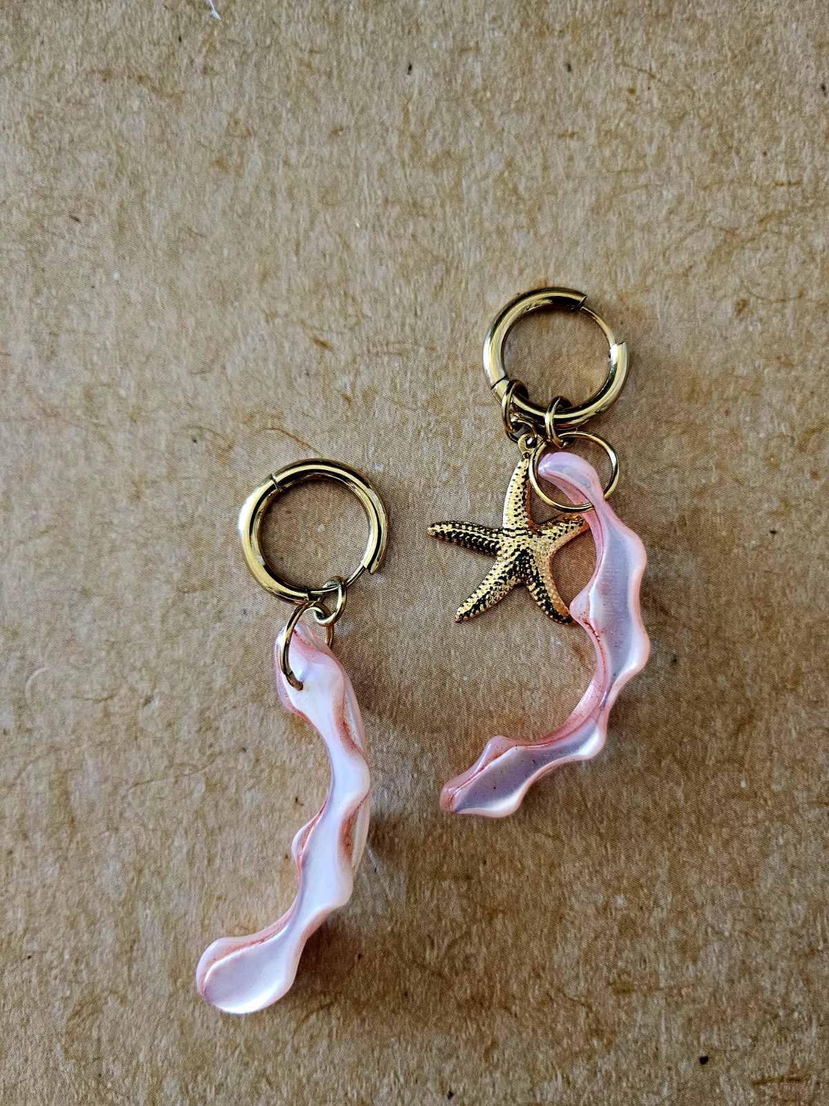 Starfish & Coral Summer Vibes Earrings