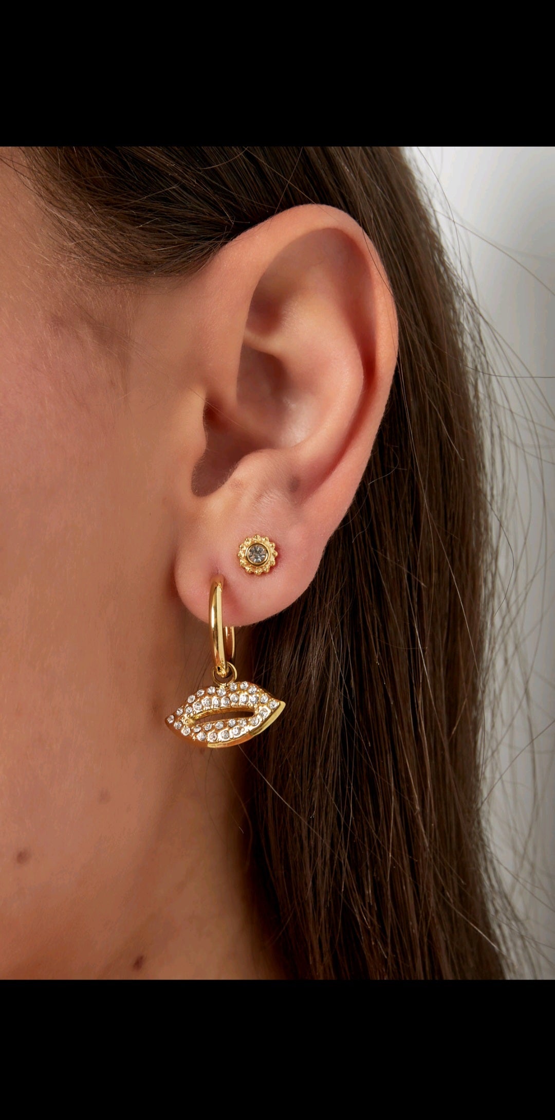 Blow me a kiss 💋 earrings