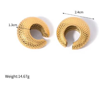 Gold Snake cuff earrings ✨️
