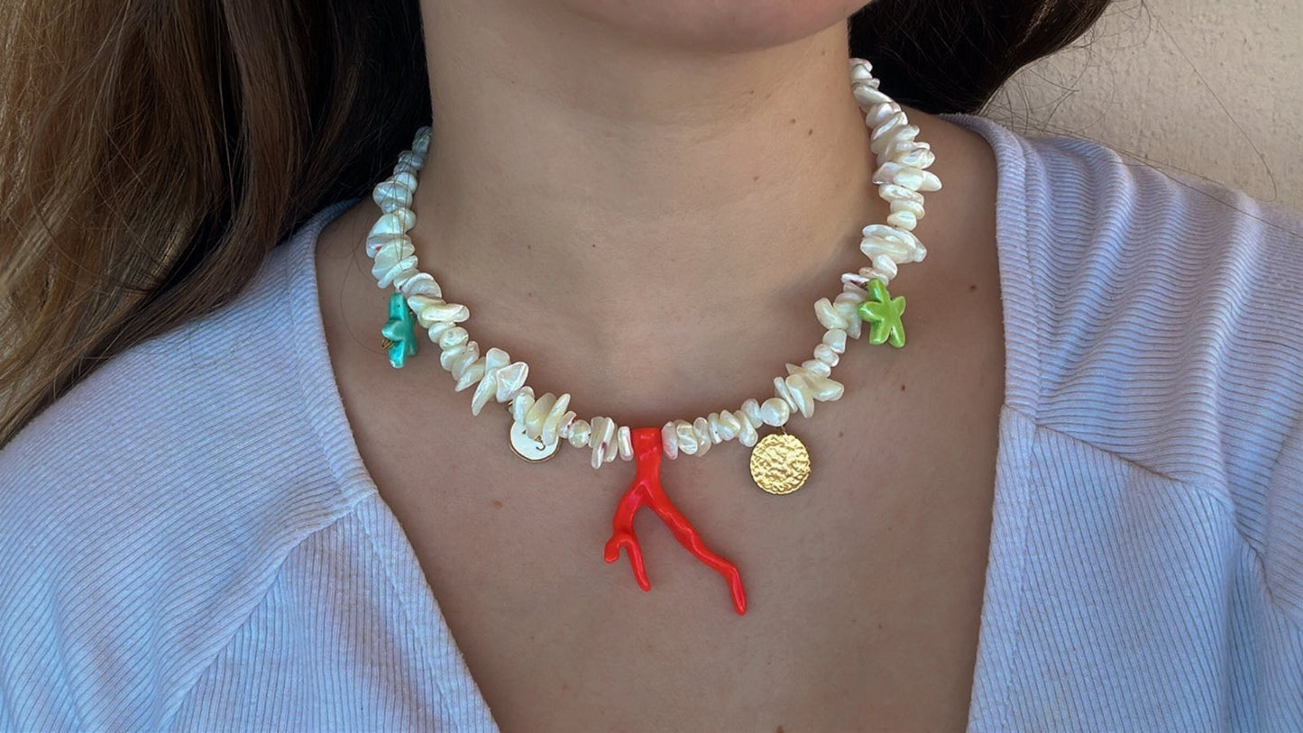 White Coral Summer Touch