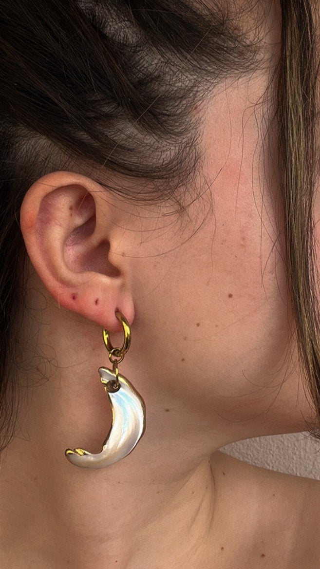 Golden Shoreline Earring