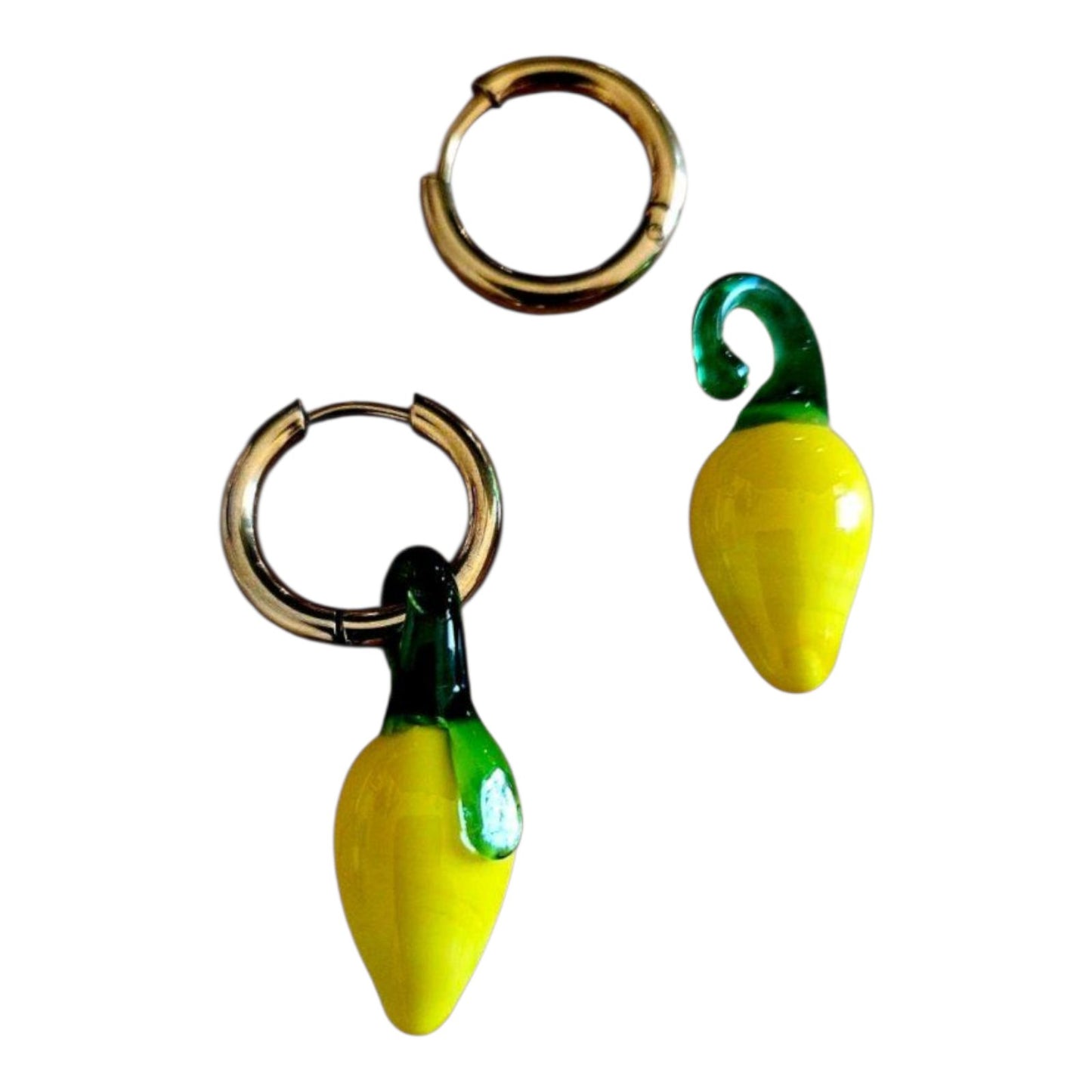 Lemon Splash Earrings