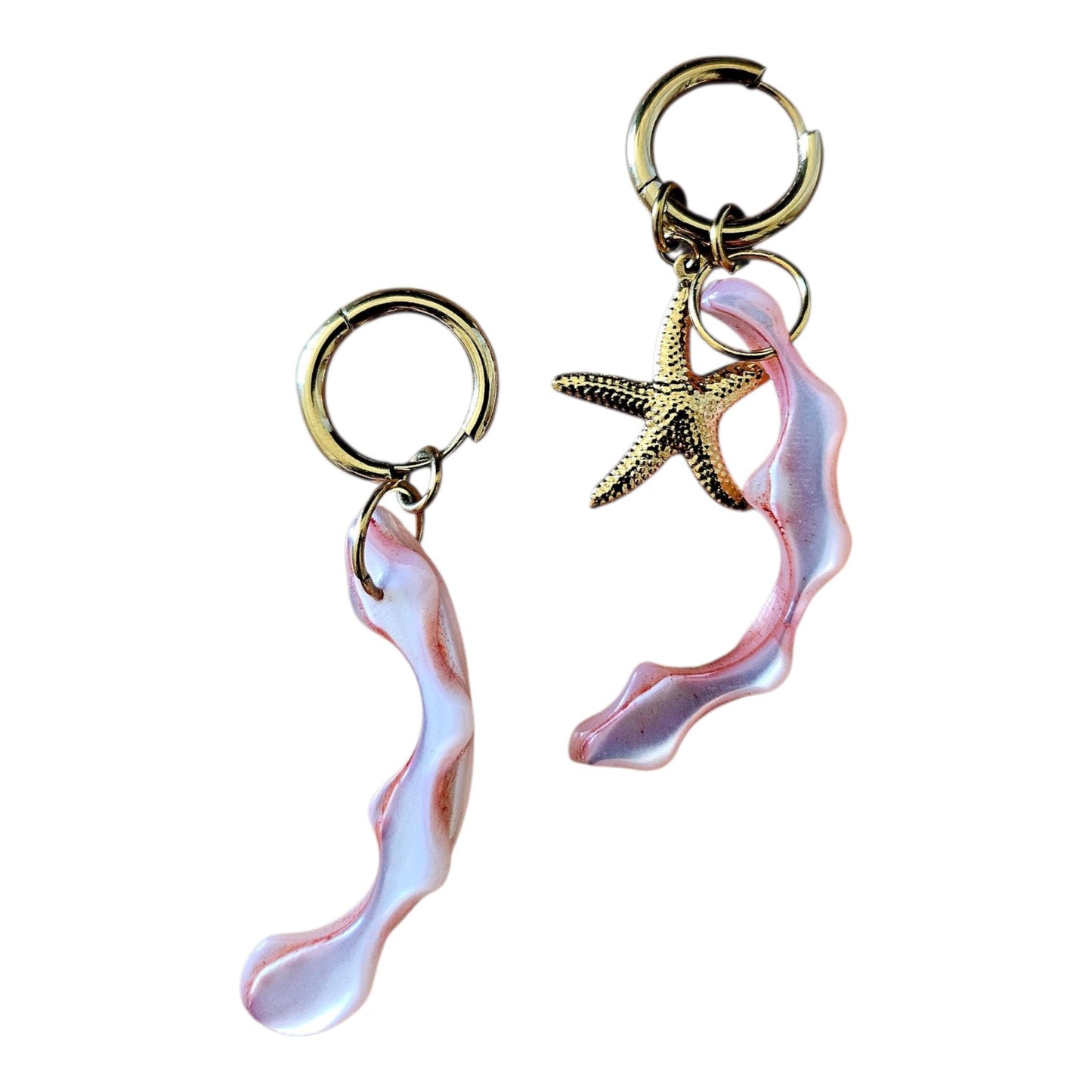 Starfish & Coral Summer Vibes Earrings