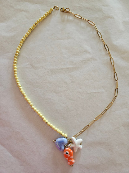 Handmade Sunshine Necklace