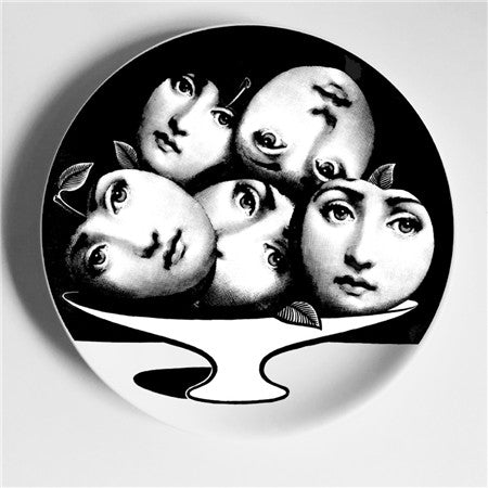 Women Faces Dining & Hanging Decorative Plate