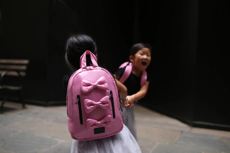 Backpack Mini Pink Bows