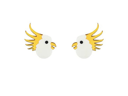 Cockatoo Earrings