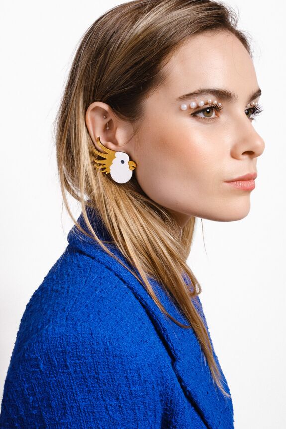 Cockatoo Earrings