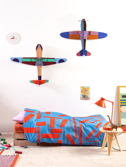 Deluxe Glider Plane Wall Decoration