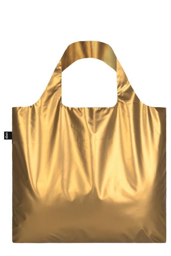 Metallic Matt Gold Shopping Bag