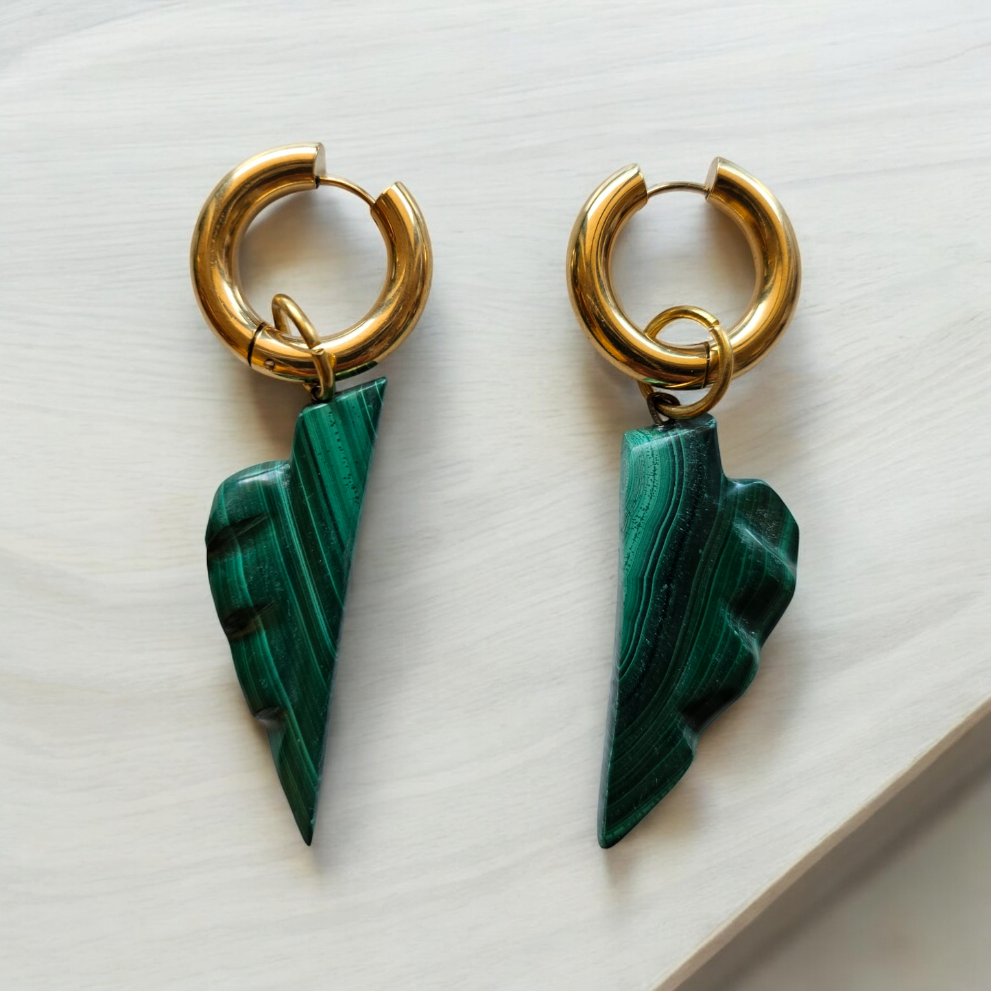 Emerald Apex Earring