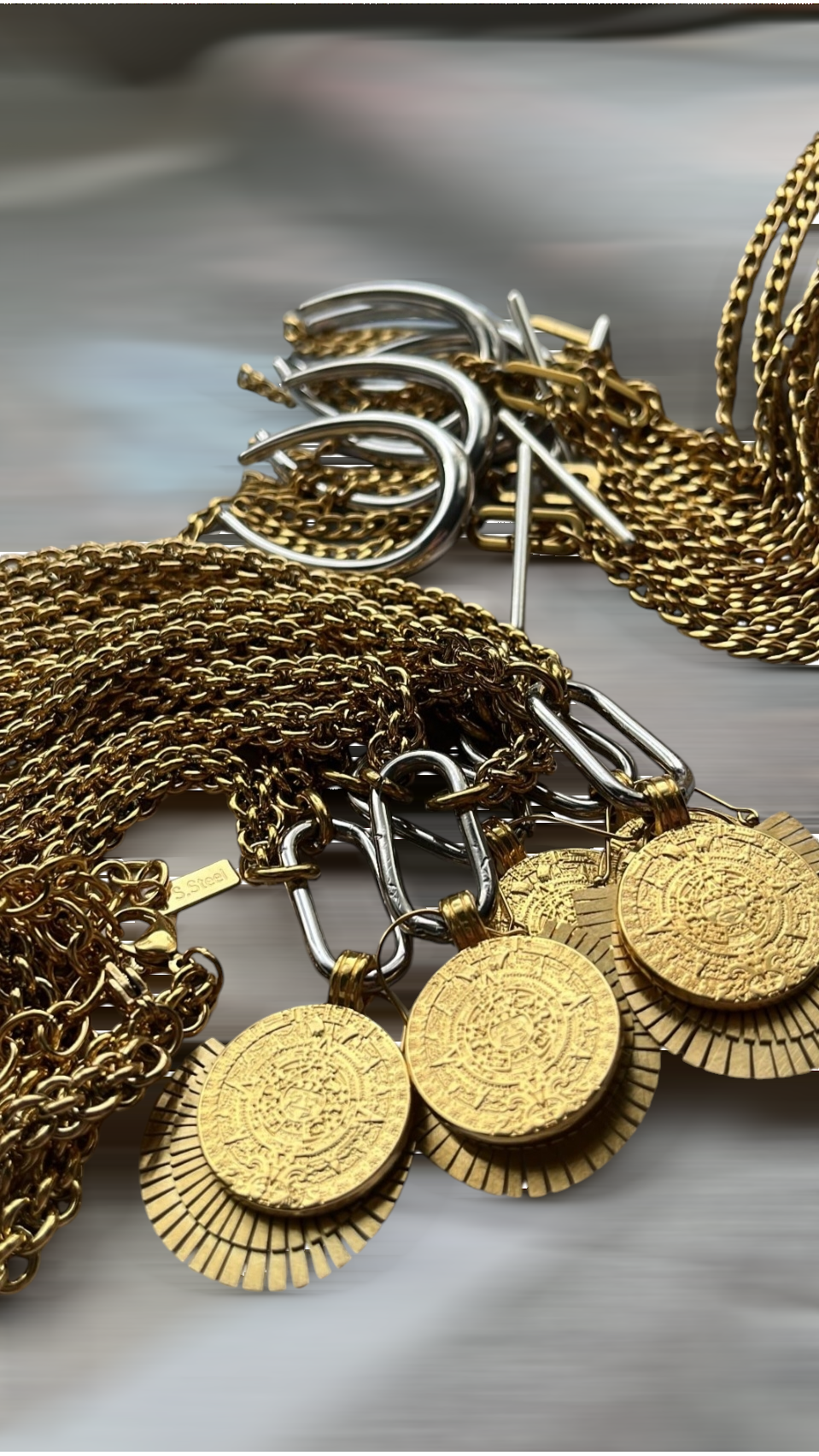 Golden Coin Necklace