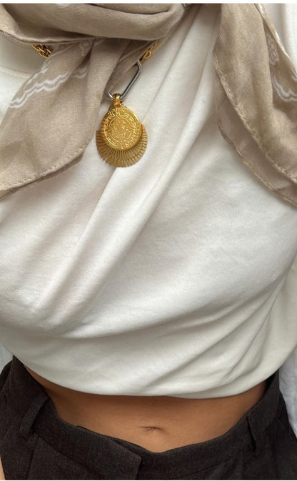 Golden Coin Necklace