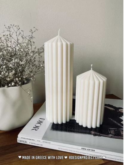 Pillar Candle Soy Wax