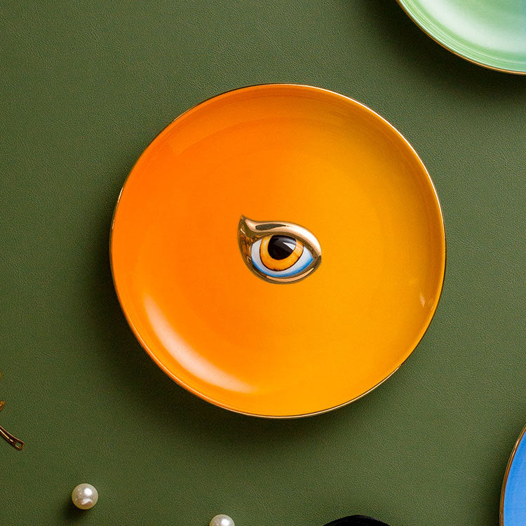 Ceramic Plate Devil's Eye