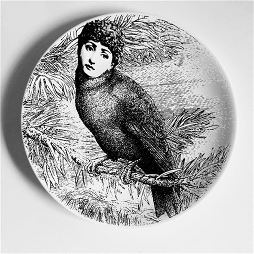 Women Faces Dining & Hanging Decorative Plate