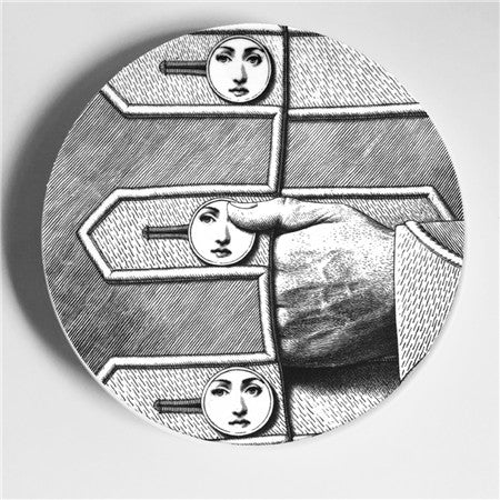 Women Faces Dining & Hanging Decorative Plate