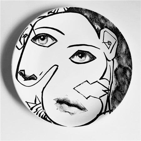 Women Faces Dining & Hanging Decorative Plate