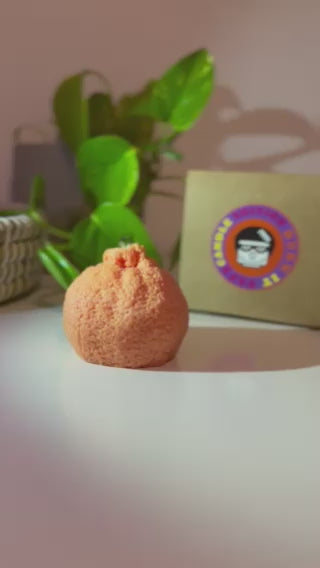 Soy Wax Orange Shaped Candle