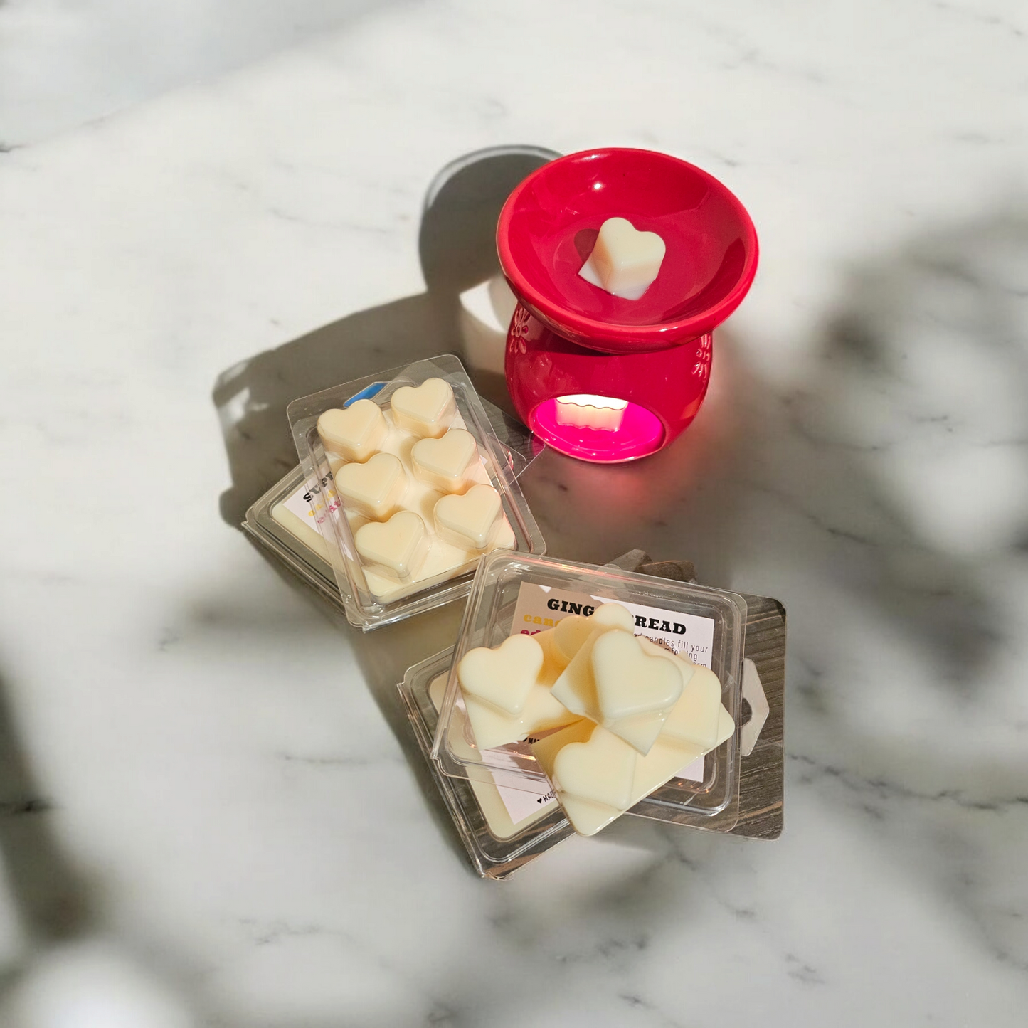 Heart Wax Melts Cube