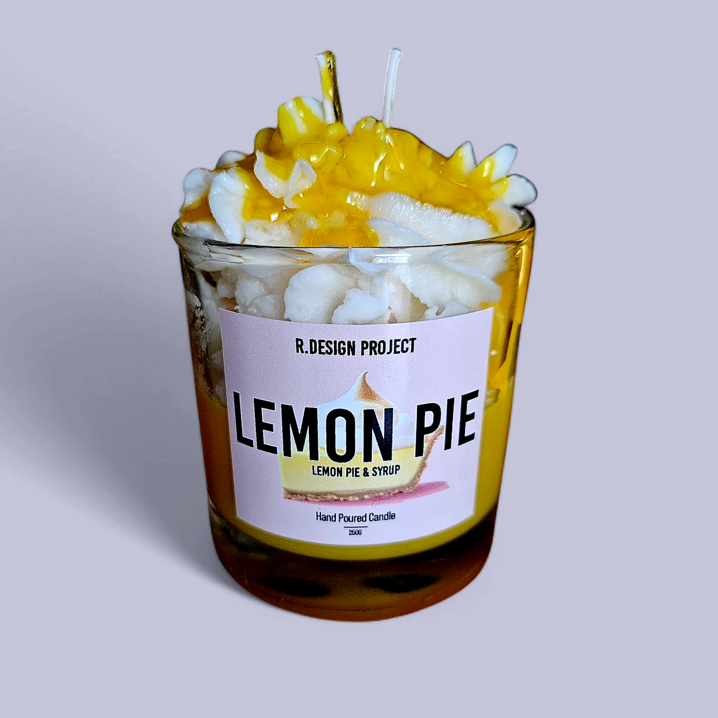 Lemon Pie – Handmade Soy Wax Candle 🍋🥧