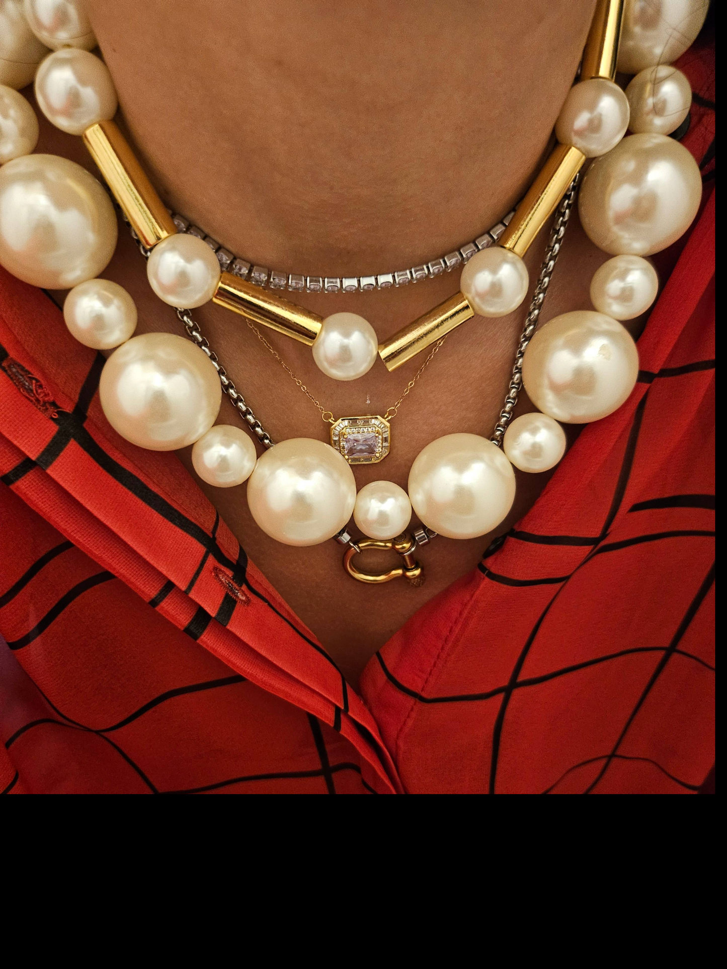 Majestic Pearls Necklace