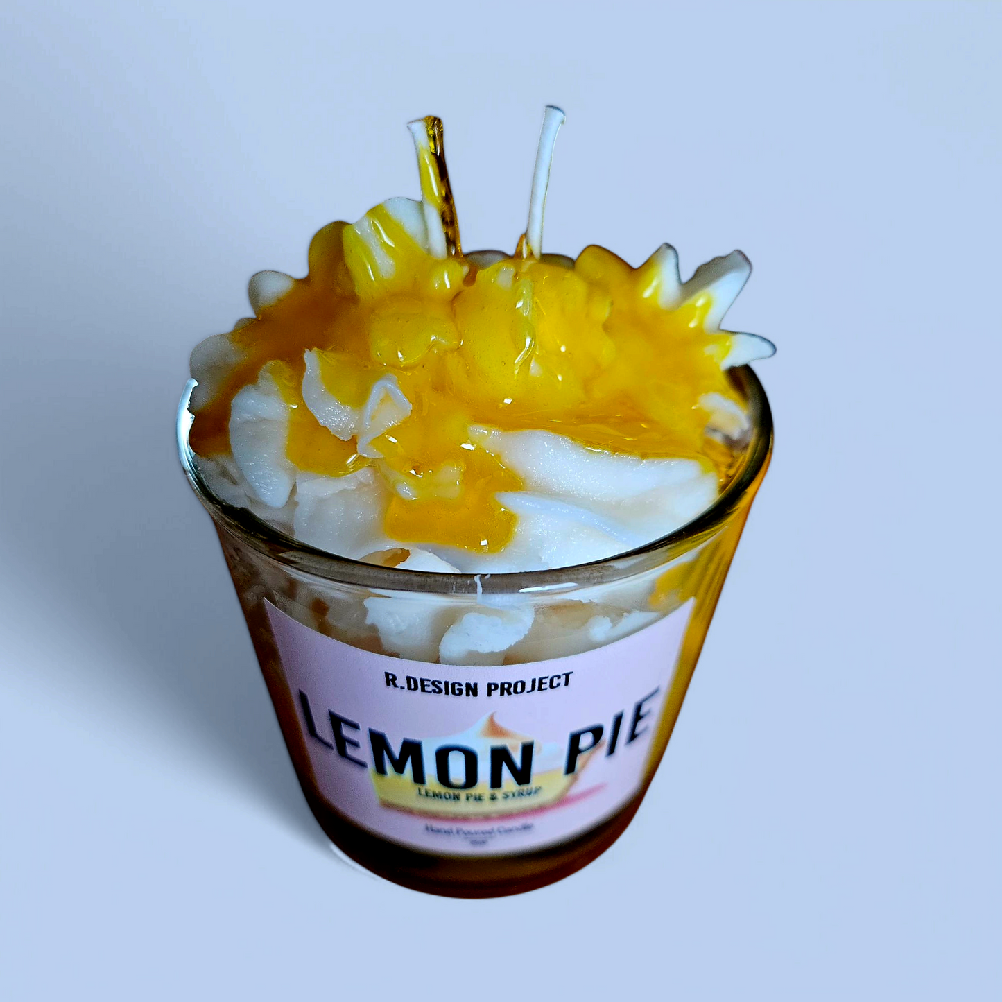 Lemon Pie – Handmade Soy Wax Candle 🍋🥧