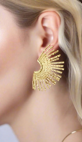 Sunshine Golden Earrings