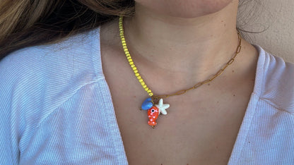 Handmade Sunshine Necklace