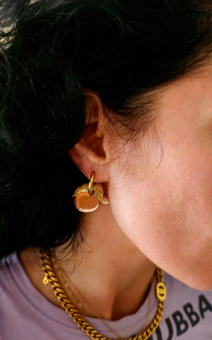 Handmade fruit plexiglass earrings - Create your pair!